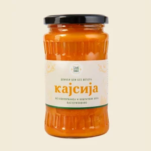 Domaći džem od kajsije bez šećera 380g